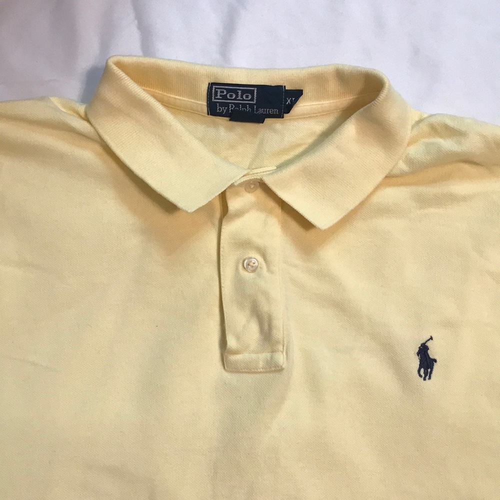 Yellow RL polo